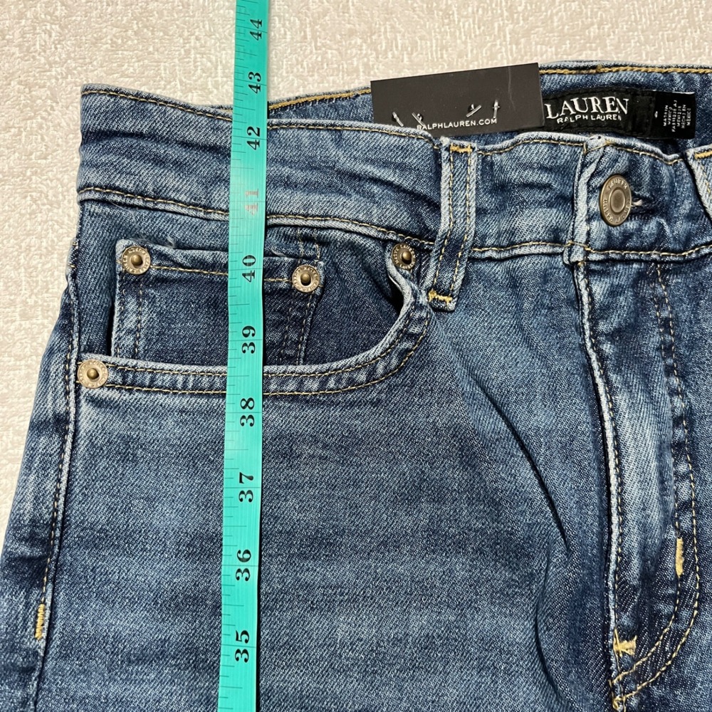 NEW!! Ralph Lauren High-Rise Boot Leg Comfort Stretch Jeans Size: 4 - Picture 6 of 11